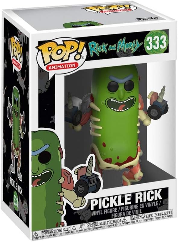 POP! Animation: R&M-Pickle Rick - Rick and Morty - Collectible Vinyl Figure