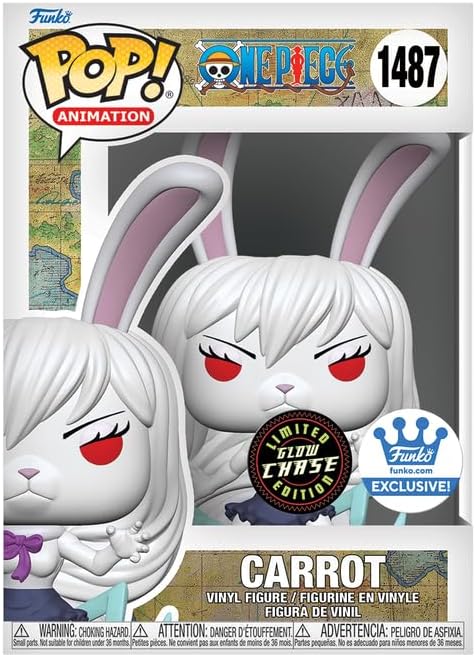 One Piece Carrot Sulong Glow in The Dark Funko Pop Chase Exclusive