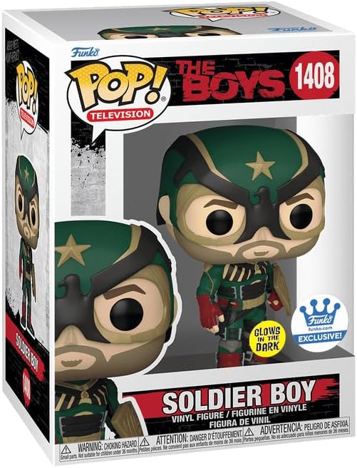 Pop Television The Boys  Soldier Boy Glow in The Dark Shop Exclusive