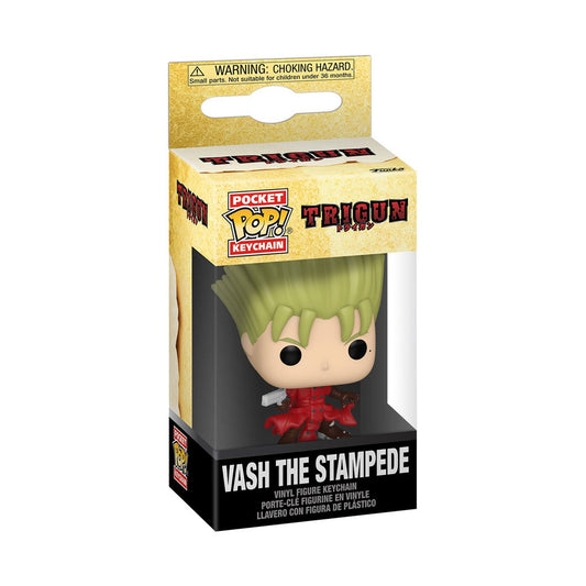 Funko 1 PC Trigun Vash The Stampede Funko Pocket Pop! Key Chain