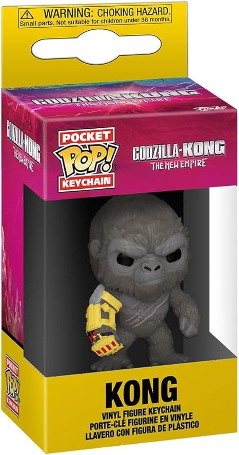 Pop! Keychain: God-zillla x Kong: The New Empire - Kong with Mechanical Arm