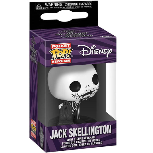 1 pc Pocket Pop! Jack-Skellington keychain