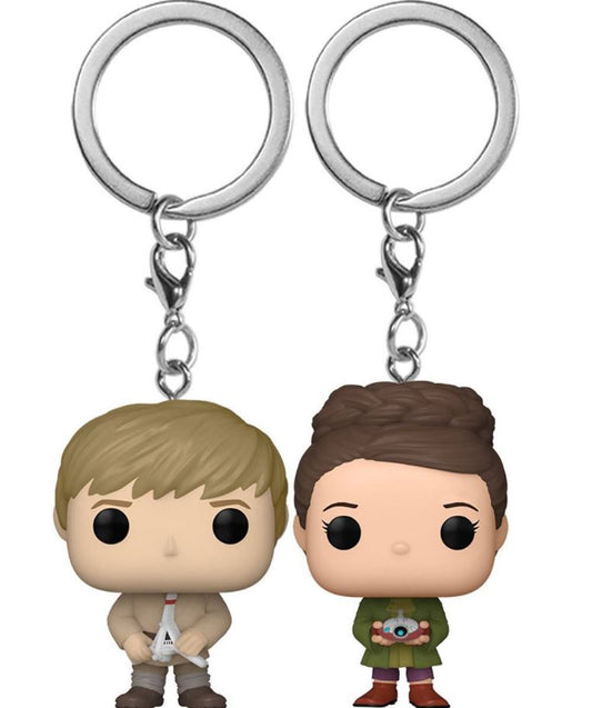 Star Wars: Obi-Wan Leia & Luke Pop! Key Chain