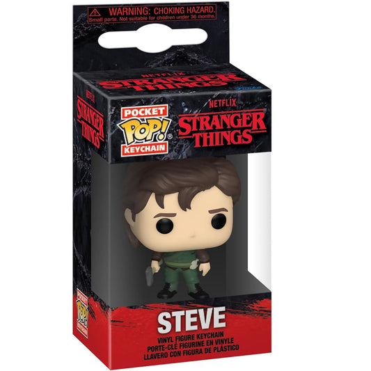 1 pc Pocket Pop! S-tranger T-hings Steve Keychain