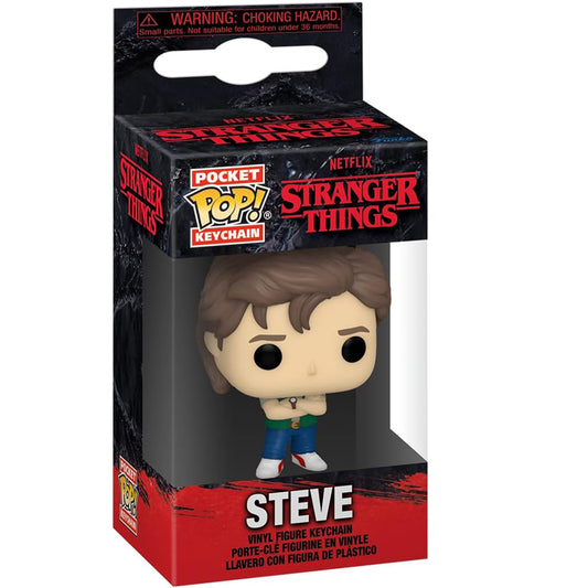 1 pc Pocket Pop! S-tranger T-hings Steve Keychain