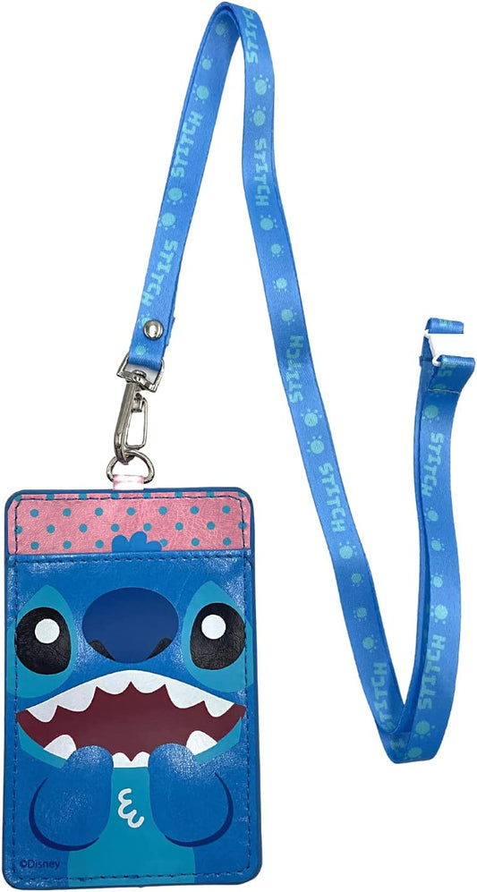Lilo and Stitch Lanyard with Card Holder